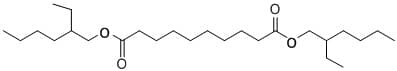 癸二酸二（2-乙基己）酯結(jié)構(gòu)式