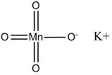 高錳酸鉀結構式